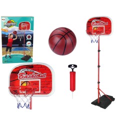 Ensemble panier Basket-ball  205 cm Ballon + Pompe