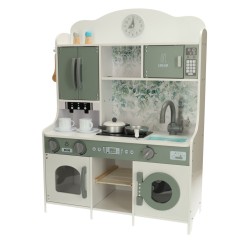 Cuisine en bois pour enfant  LULILO Saliko avec accessoires machine a laver .