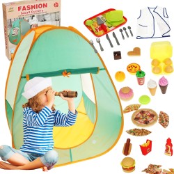 Children\'s camping tent with accessories 62el.