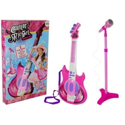 Pack Guitare électrique pour enfant avec microphone Rock Star Sound