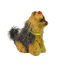 Peluche Chien interactif Yorkshire Terrier  aboie avec queue qui bouge