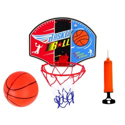 Ensemble panier basket-ball pliable 