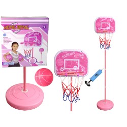 Panier de basket pour enfants Rose 170 cm