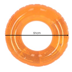 BESTWAY 36022 51cm orange inflatable swimming wheel