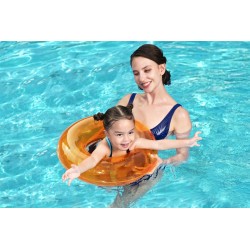 BESTWAY 36022 51cm orange inflatable swimming wheel