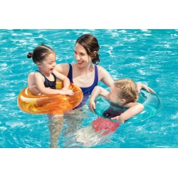BESTWAY 36022 51cm orange inflatable swimming wheel
