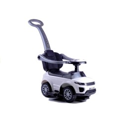 Voiture Porteur pour enfant  avec poussoir 614W Blanc