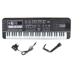 Clavier orgue panio pour enfant microphone à 61 touches 