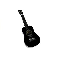 Guitare classique en bois avec médiator noir, 60 cm