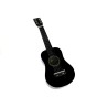 Guitare classique en bois avec médiator noir, 60 cm