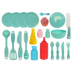 Cuisine pour enfants dinette + accessoires offert Rose