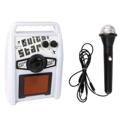 Pack Guitare électrique pour enfant + amplificateur et  microphone 