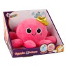 Peluche Mascotte poulpe avec lumières et sons roses