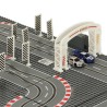 Piste de course automobile police électrique 2 voitures voitures contrôleurs courbes blocs de construction GD-02
