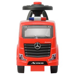 Véhicule porteur  pour enfant Mercedes Actros Police 3316A Rouge