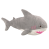 Peluche Requin Mascotte 40cm Gris