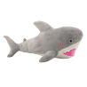 Peluche Requin Mascotte 50cm Gris