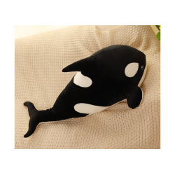 Peluche Mascotte Orque 40cm Noir