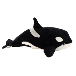 Peluche Mascotte Orque 40cm Noir