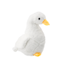 Oie en peluche blanche Mascotte 30 cm