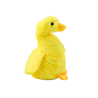 Oie en peluche jaune Mascotte 40 cm