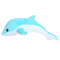 Peluche Mascotte Dauphin Bleu 30 cm