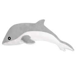 Maskotka Pluszowy Delfin Szary 30 cm