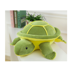 Peluche Tortue Verte Mascotte 45 cm