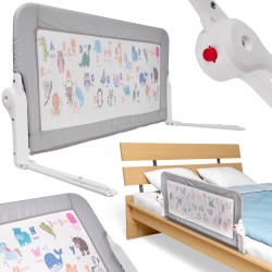 Barrière de porte de sécurité protection de lit 90cm animaux
