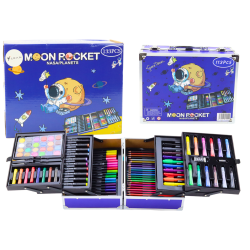 Coffret coloriage peinture valise pliante Kosmos 133 éléments 