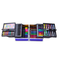 Coffret coloriage peinture valise pliante Kosmos 133 éléments 