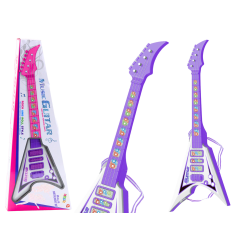 Guitare Électrique Pour Enfants Mélodies Légères Violet