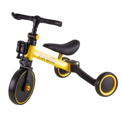 Trike Fix Mini cross-country tricycle 3 in 1 with pedals yellow