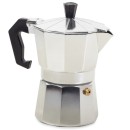 Cafetière à espresso pour 3 tasses de café, en aluminium de 150 ml.