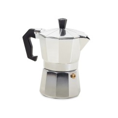 Cafetière à espresso pour 3 tasses de café, en aluminium de 150 ml.