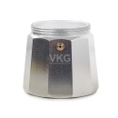 Cafetière italienne pour préparer 12 tasses de café, en aluminium de 600 ml.
