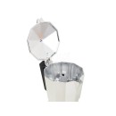Cafetière italienne pour préparer 12 tasses de café, en aluminium de 600 ml.