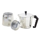 Cafetière italienne pour préparer 12 tasses de café, en aluminium de 600 ml.