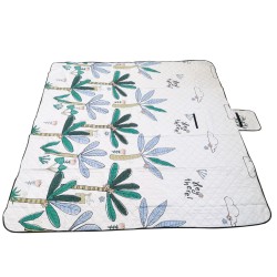 Couverture de pique-nique camping palmiers 200x200