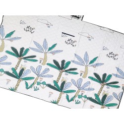 Couverture de pique-nique camping palmiers 200x200