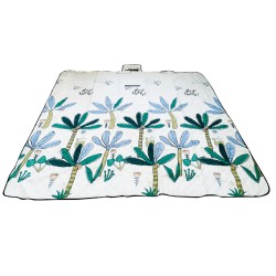 Couverture de pique-nique camping palmiers 200x200