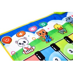 Tapis de musique interactif piano avec enregistrement