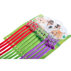 Collier chien chat avec clochette ajustable

