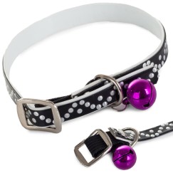 Collier chat chien adjustable avec anneau 30cm
30cm