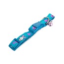 Collier en tissu pour chien chat avec clochette 1.5

