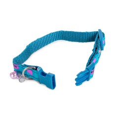 Collier en tissu pour chien chat avec clochette 1.5
