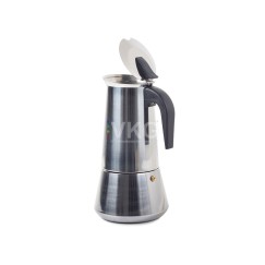 Cafetière italienne ita, infuseur pour 12 tasses, 600 ml en acier.