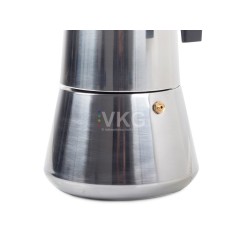 Cafetière italienne ita, infuseur pour 12 tasses, 600 ml en acier.