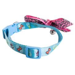 Collier chien chat avec clochette ajustable
