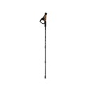 Kij nordic walking z korkową rączką kolor czarny